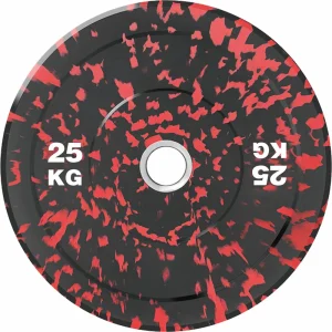 Colorful Bumper Plates or Rubber Weight Plates Weight Lifting Equipment for Gym Home Fitness 5-25kg