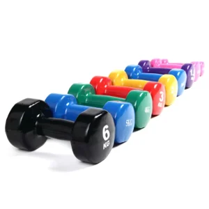 Colorful Dumbbell Hand Weight Hex Dumbbells Set Multi Color Hexagonal Dumbbells