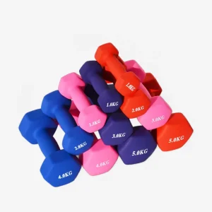Colorful Dumbbells 1kg 2kg 2.5kg 3kg 4kg 5kg 10kg for Yoga Fitness Aerobics and Gym