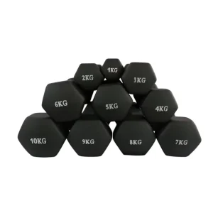Colorful Dumbbells with Plastic Dipping Technology Different Weights for You to Choose From