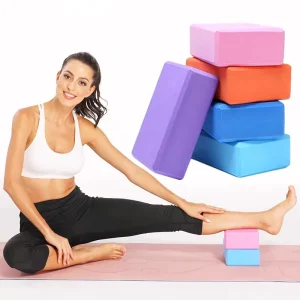 Colorful High Density EVA Foam Yoga Block Non-Slip Pilates Brick