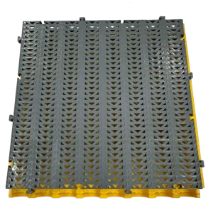 Colorful Plain Click Anti-Slip Waterproof Garage Decking Tiles 40mm Thick 40x40cm PP Indoor Flooring
