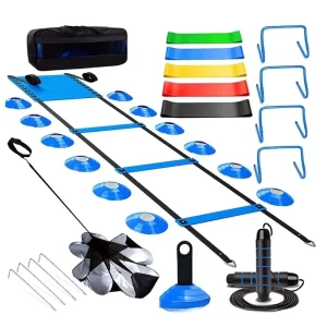 Colorful Speed Training Football Agility Ladder Plastic Marker Cones for Soccer Training