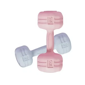 Colorful Tire-Shaped Cement Dumbbells for Arm Strength Training