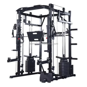 Combination Multi-Functional Home Gym Smith Machine Strength Training Equipment Set