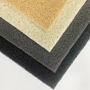 Comfortable Anti-Slip Reversible Modern Novelty Washable Extra Thick PVC Cushion Door Mat Anti-Fatigue Hote Coill Mat