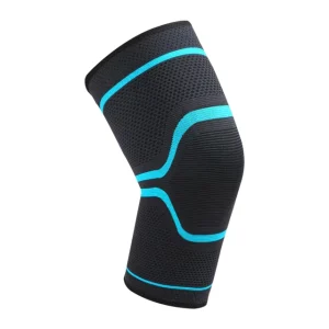 Comfortable Nylon Knitted Knee Sleeves Running Basketball High Quality Sports Daily Use Knee Brace Support
