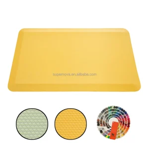 Commercial 1X48 Anti-Fatigue Bohemian Modern Handmade PU Non-Slip Pet-Friendly Thick Kitchen Floor Mat