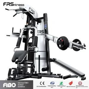 Commercial 3-Station Multi-Gym Machine 50+ Functions Integrated Strength Training Trainer Q235