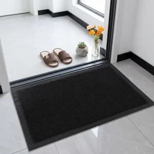 Commercial 3D Mesh Entrance Mat Anti-Slip Nitrile Rubber Cushioned Washable Door Mat for High-Traffic Indoor Areas