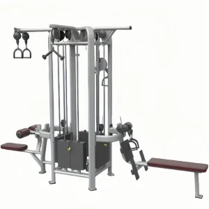 Commercial 4-Station Multi-Function Gym Strength Training Machine