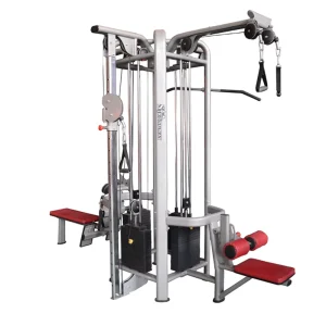 Commercial 4-Station Multifunctional Gym Machine