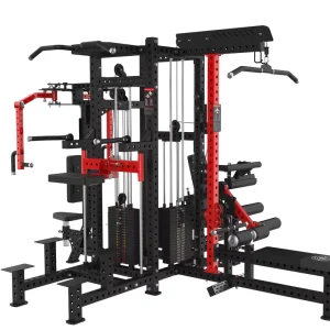 Commercial 4-in-1 Pin-Loaded Multi-Station Gym Machine