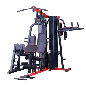 Commercial 5-Station Strength Training Gym Machine with Smith Machine
