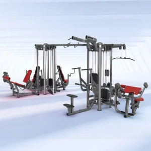 Commercial 8-Station Multi-Functional Gym Equipment Strength Training Machine for Full-Body Workout