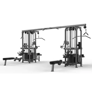 Commercial 8-Station Multi Gym, 8-Person Multi-Station Cable Machine for Home and Commercial Use