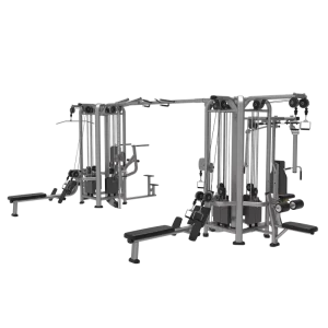 Commercial 8 Station Multi Gym Machine Multi Function Training Equipment for Fitness Center