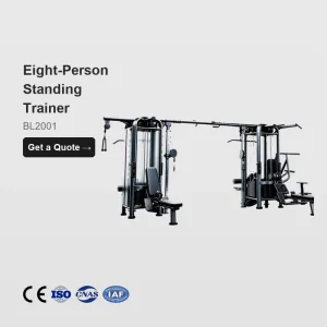 Commercial 8 Station Multi Jungle Gym Machine Full Body Strength Training Equipment