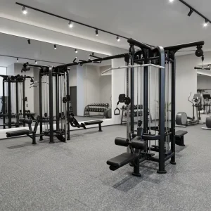 Commercial 8-Station Multifunction Gym Machine with Steel Strength Training Equipment