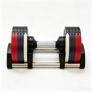 Commercial Adjustable Dumbbell with Rapid Weight Adjustment for Home Gym Strength Training