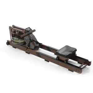 Commercial Adjustable Indoor Fitness Water Resistance Wooden Rowing Machine
