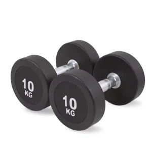 Commercial Adjustable Rubber Dumbbell Set 2.5-50 kg with Rack for Home Gym Weight Training
