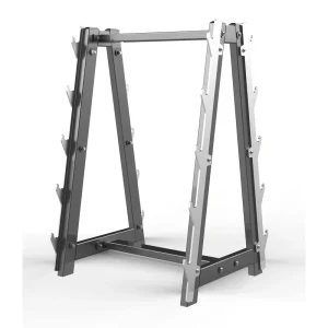 Commercial Adjustable Safety Barbell Rack Fixed Single Side Durable Metal Storage