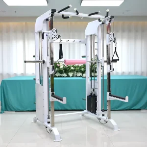 Commercial Adjustable Training Rack Multi Gym Machine Stainless Steel Frame ISO9001 CE Certified