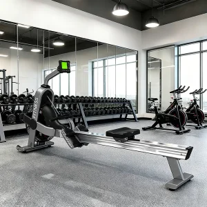 Commercial Air Rower Indoor Rowing Machine for Studio Workouts