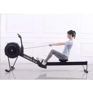 Commercial Air Rower Rowing Machine for Gym Fitness Training