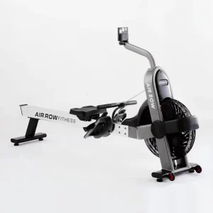 Commercial Air Rowing Machine Model 6100 LCD Monitor Multi-Gear Wind Resistance Full-Body Cardio Studio Rower