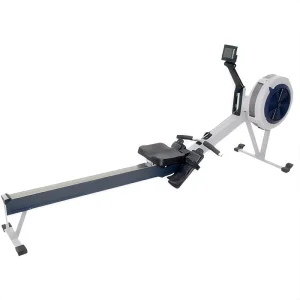 Commercial Air Rowing Machine with Adjustable Resistance for HIIT Training