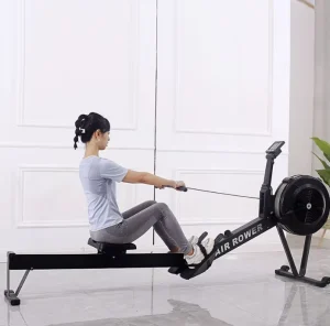 Commercial Air and Water Rowing Machine for Gym and Home