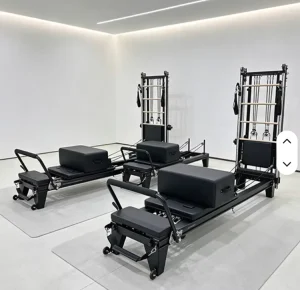 Commercial Aluminum Alloy Pilates Pulley Spiral Tower Rotational Training Tower 180kg Capacity for Pilates Studios