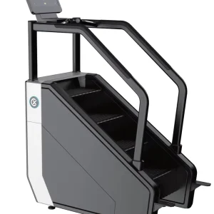 Commercial Aluminum Electric Stair Climber with Touch Screen and Adjustable Settings