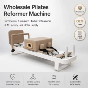 Commercial Aluminum Pilates Reformer Machine, OEM Factory Supply