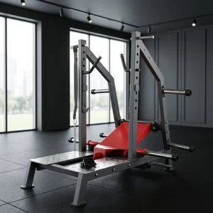 Commercial Belt Squat and Hack Squat Training Fitness Machine