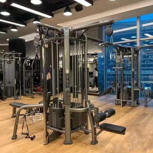 Commercial Cable Crossover Multi-Jungle 8-Stack Gym Machine