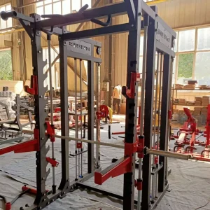 Commercial Cable Crossover Power Squat Rack Multi-Smith Machine Gym Equipment