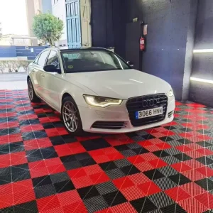 Commercial Car Wash Floor Grating Interlocking Garage Floor Tiles 18mm PP Drainage Decking for Auto Gallery
