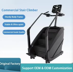 Commercial Cardio Stair Climber Indoor Gym Mountain Climber Hip Lifting Stepper Silent Commercial Climbing Fitness Machine
