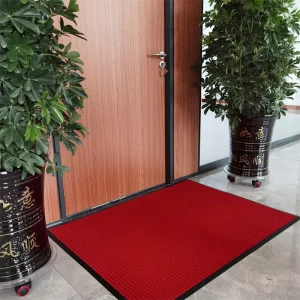Commercial Carpet Fashion Grid Comfortable Washable Entrance Mat for Home Hotel Office Building Wear Resistant Custom Logo