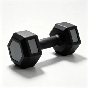 Commercial Cast Iron Dumbbell 7.5kg Pair (3.75kg Each) Black Gray Professional Gym Fitness Equipment Bulk Order