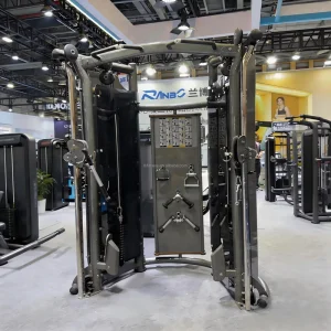 Commercial Dual-Pulley Cable Crossover Functional Trainer