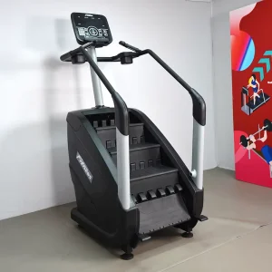 Commercial Electric Stainless Steel Adjustable Stair Stepper Cardio Machine CE Certified for Gym Clubs Full Body Training