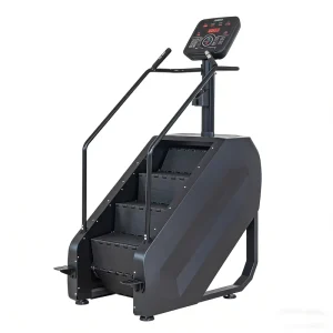Commercial Electric Stair Climber 15 Adjustable Speeds Low-Impact Cardio Strength Trainer LED Display Steel