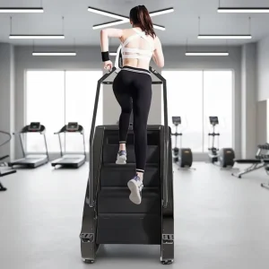 Commercial Electric Stair Climber Machine, 214 Kg Capacity, 15 Speed Levels, Glute Training
