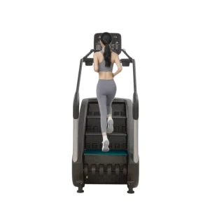 Commercial Electric Stair Climbing Machine, Steel and TPU, Anti-Slip Design for Indoor Fitness