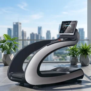 Commercial Electric Treadmill Home Gym Use Wireless Heart Rate Monitoring LED Screen 15 20km h Speed Manual Incline Steel Cardio