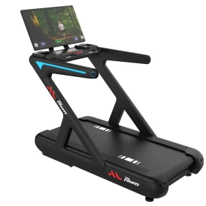 Commercial Electric Treadmill with Wireless Heart Rate Test